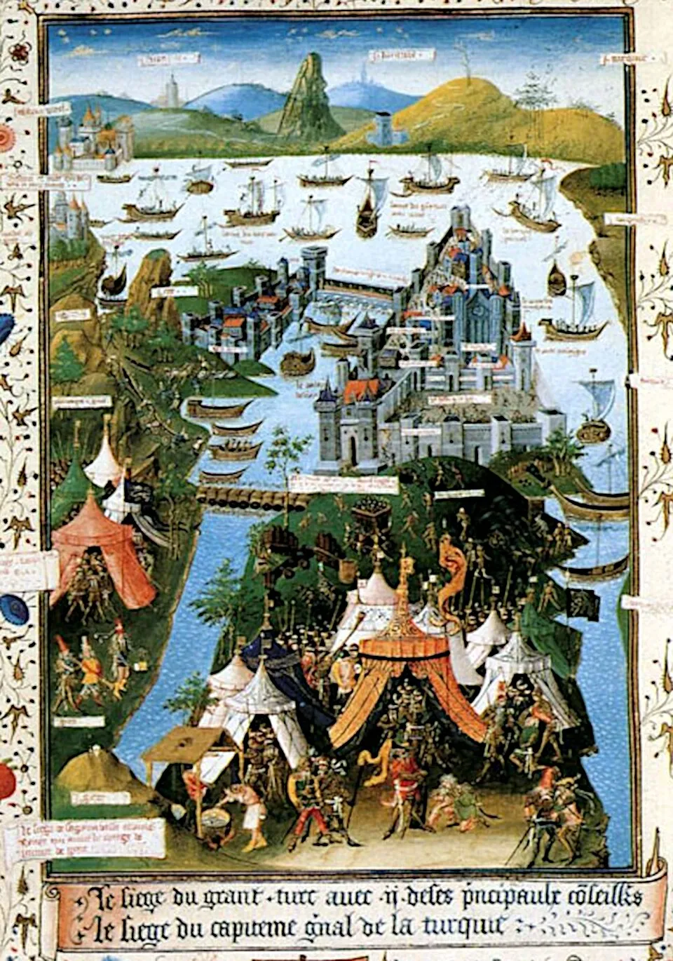 Die Mauern von Konstantinopel gehörten zu den stärksten Verteidigungsanlagen der mittelalterlichen Welt.