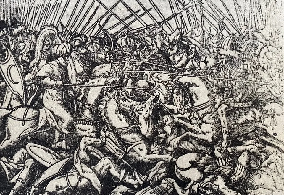 Die Schlacht bei Varna im Jahr 1444 wurde zu einem entscheidenden Sieg Murads des Zweiten über das Kreuzfahrerheer.